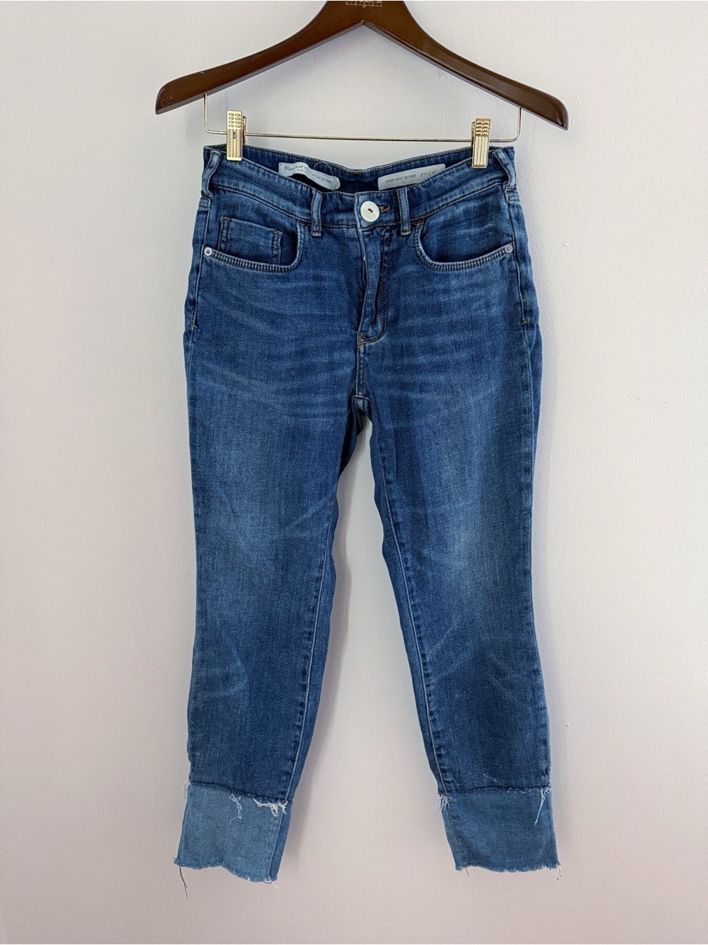 Anthropologie Pilcro and the Letterpress denim Cropped Women's Jeans 27